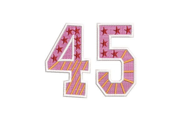 45: Elegant Numerical Embroidery for Real Projects
