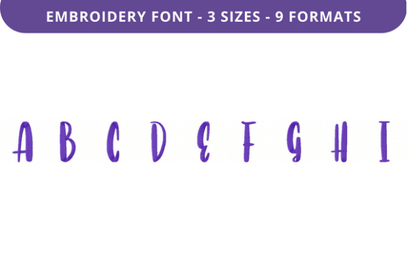 Fifty First Dates Font Uppercase A to I