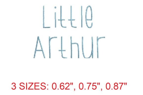 Little Arthur Font: A Designer’s Real-World Embroidery Review